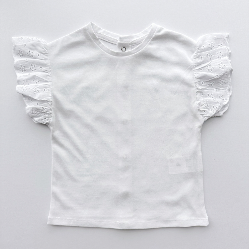 Blusa Manga Bordada