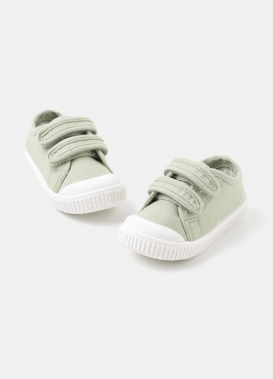 Tenis de Lona Sage Green