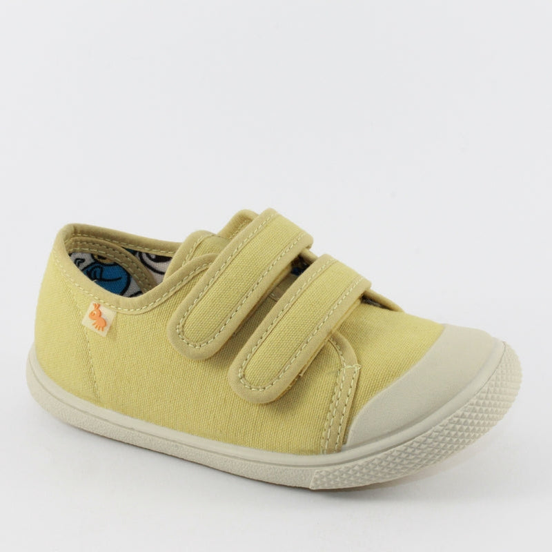 ZAPATILLAS DE LONA - MOSTAZA