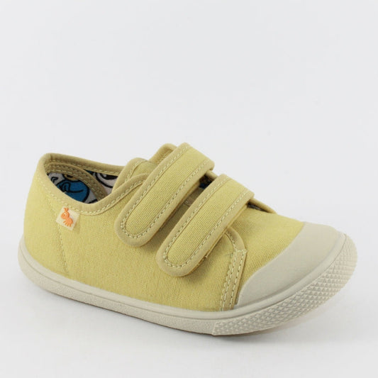 ZAPATILLAS DE LONA - MOSTAZA