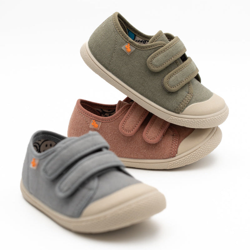 ZAPATILLAS DE LONA - GRIS