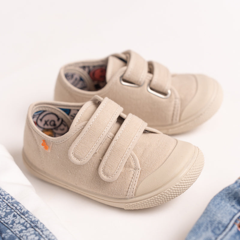 ZAPATILLAS DE LONA - BEIG